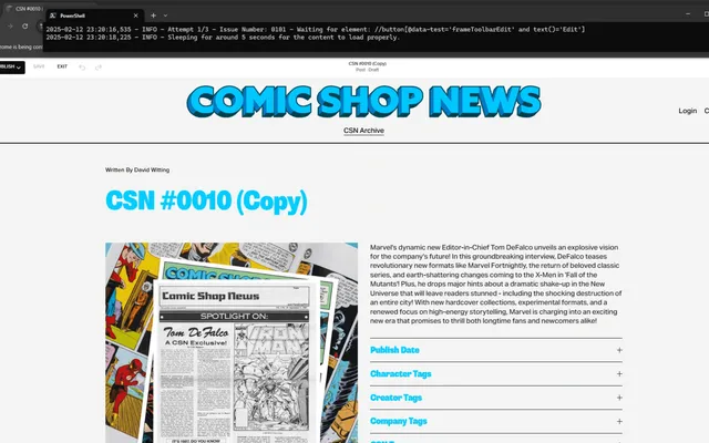 How I Populated 2000 Blog Posts on Squarespace Architecture Preview