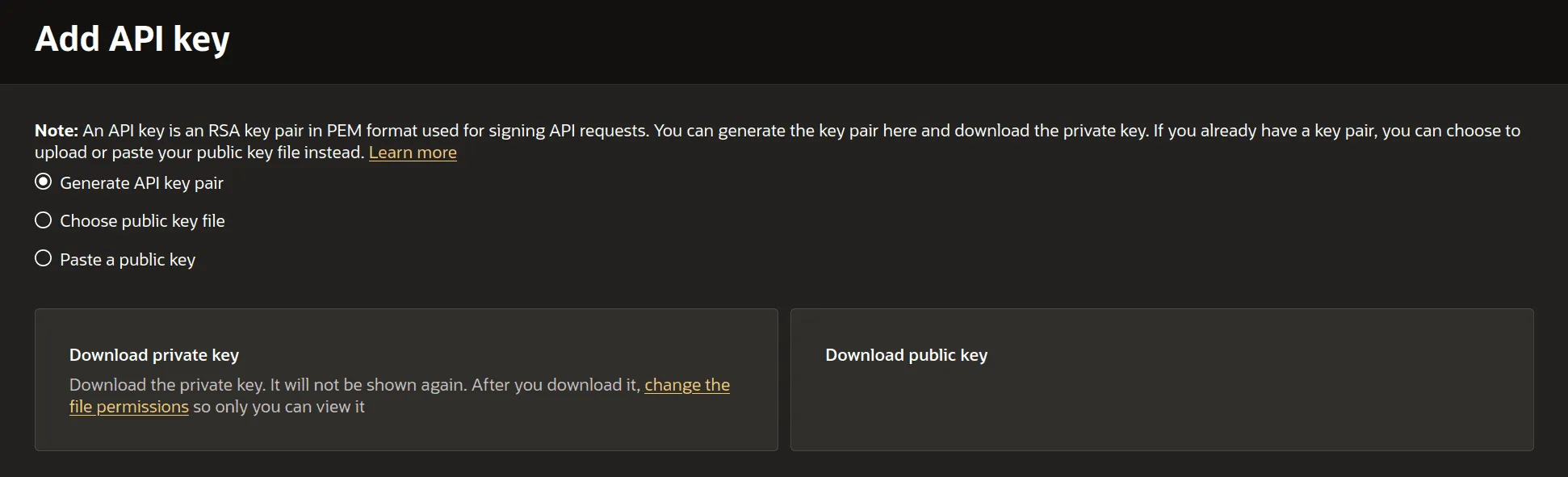 Creating Tokens and Key